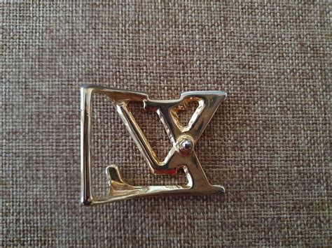 cintura louis vuitton fibbia oro